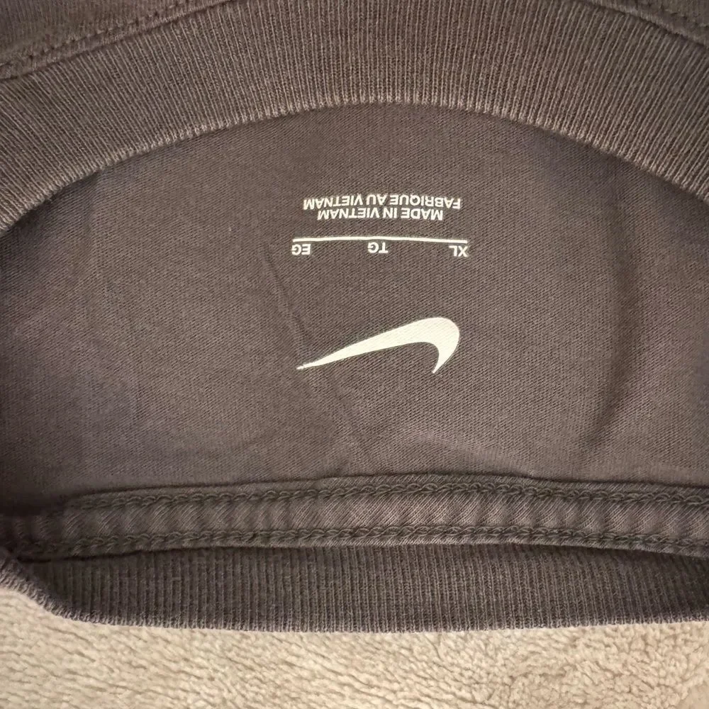 Nike Graphic Tee with Airplane Design Youth